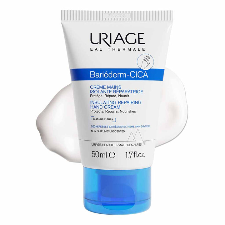Uriage Bariederm CICA Insulating Repairing Hand Cream With Manuka Honey For Dry Skin 50ml - Easy Pharmacy LLC