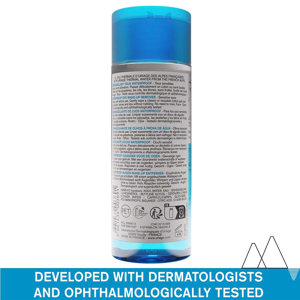 Uriage Eau Thermale Waterproof Eye Make-up Remover 100ml - Easy Pharmacy LLC