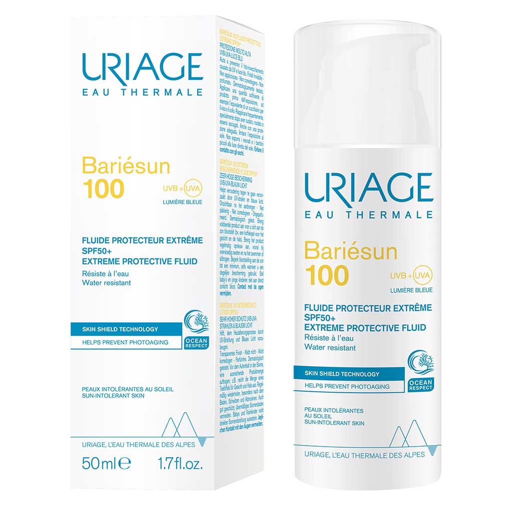 Uriage Bariesun 100 Extreme Protective Fluid Sunscreen With SPF50+ 50ml - Easy Pharmacy LLC