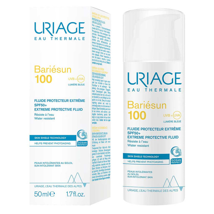 Uriage Bariesun 100 Extreme Protective Fluid Sunscreen With SPF50+ 50ml - Easy Pharmacy LLC