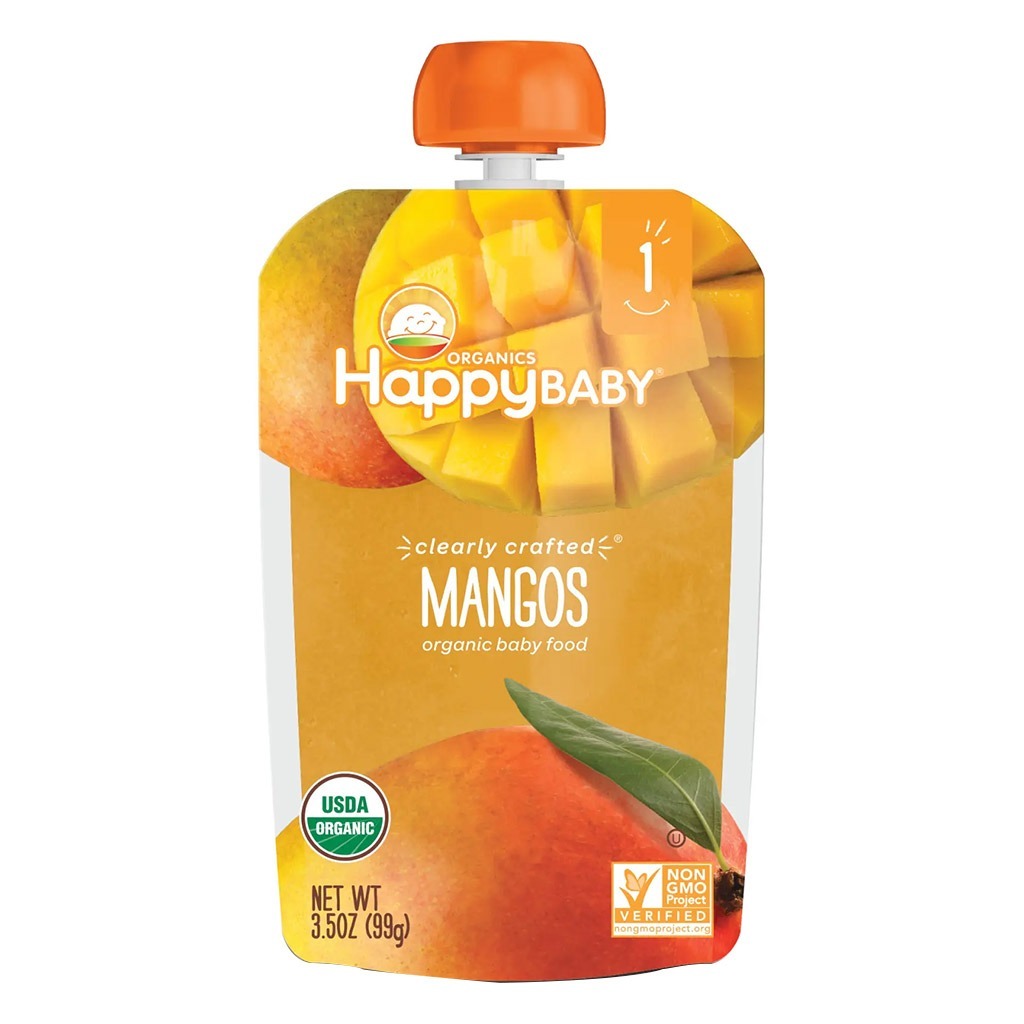 HappyBaby Organic Baby Food Mangos 99 g - Easy Pharmacy LLC