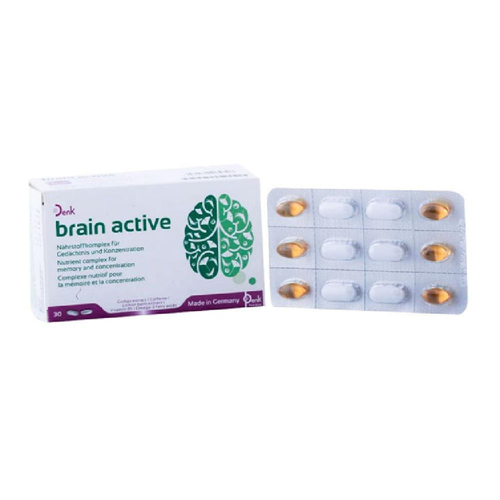 Denk Brain Active Tablet + Capsule 60's - Easy Pharmacy LLC