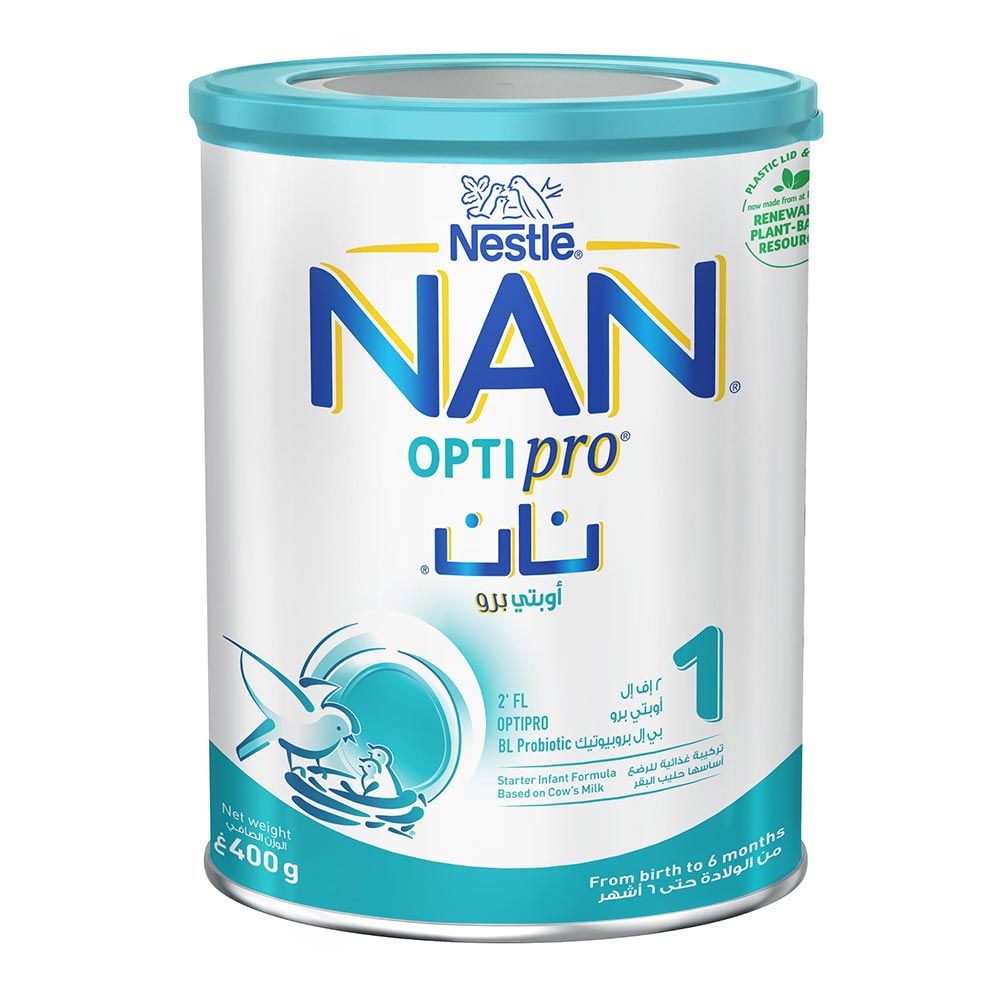 Nestle NAN Optipro Stage 1 Baby Milk Formula For 0 To 6 Months 400g - Easy Pharmacy LLC