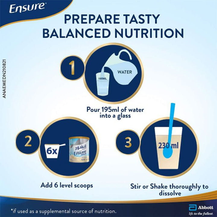 Ensure Complete Vanilla Powder 400 g - Easy Pharmacy LLC