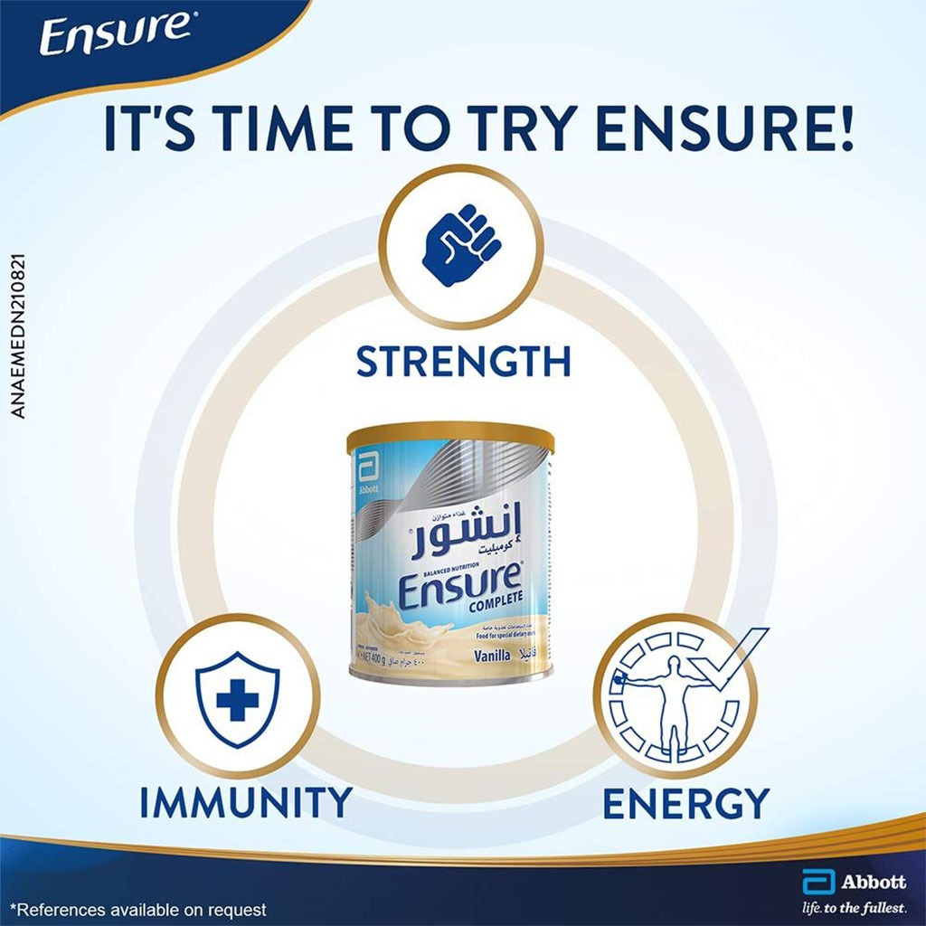 Ensure Complete Vanilla Powder 400 g - Easy Pharmacy LLC