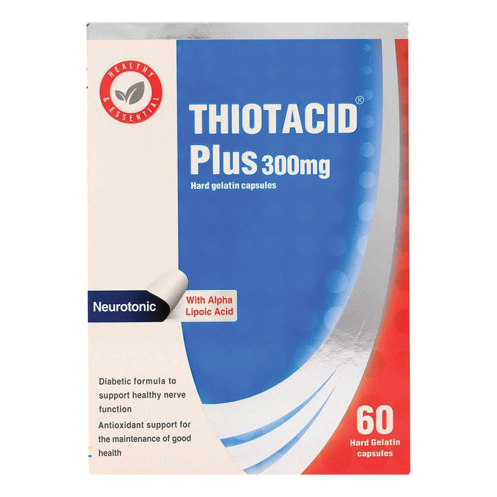 Thiotacid Plus 300 mg Capsule 60's - Easy Pharmacy LLC