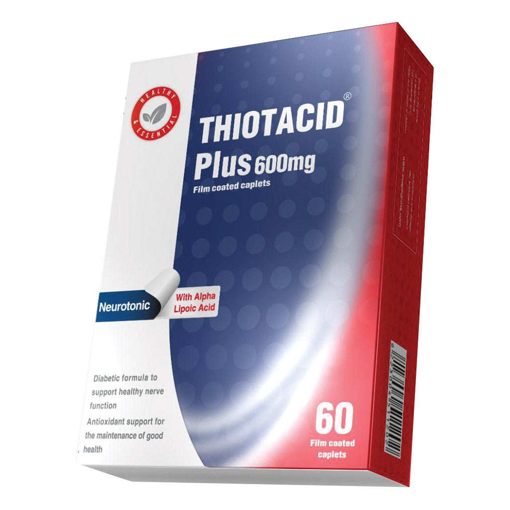 Thiotacid Plus 600 mg Tablet 60's - Easy Pharmacy LLC
