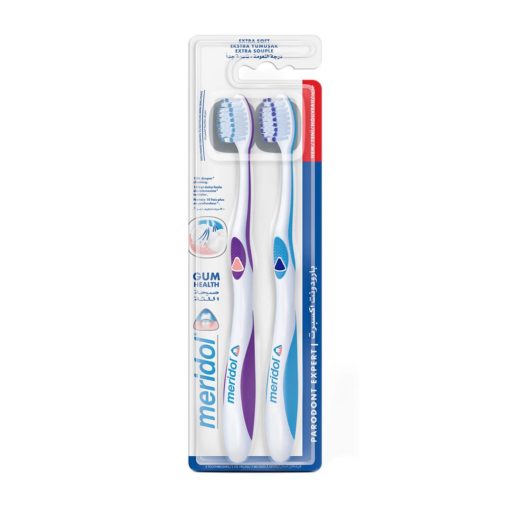 Meridol Parodont Expert Toothbrush 2's - Easy Pharmacy LLC