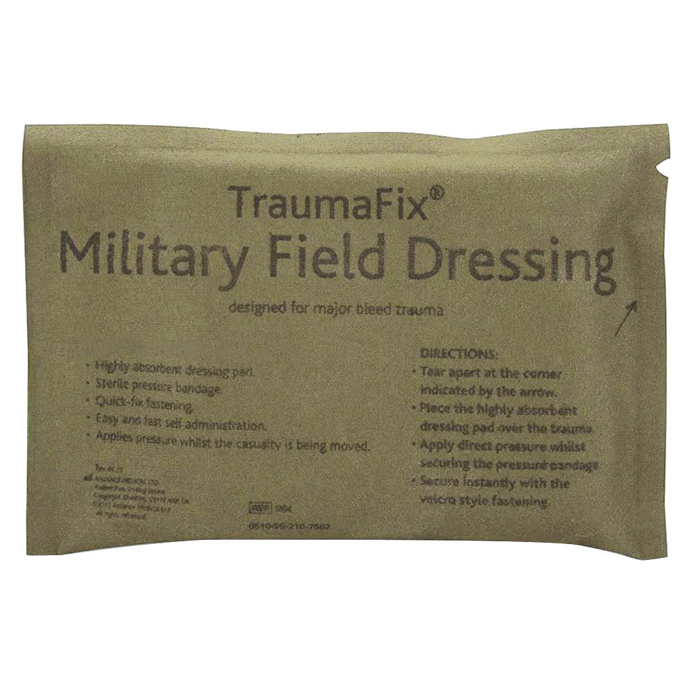 TraumaFix Military Field Sterile Dressing 15 cm x 18 cm 1's - Easy Pharmacy LLC