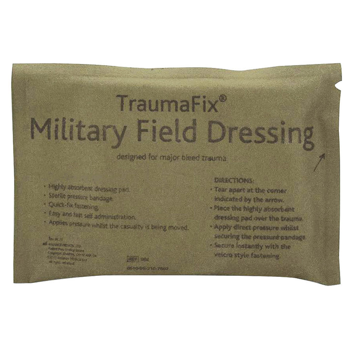 TraumaFix Military Field Sterile Dressing 15 cm x 18 cm 1's - Easy Pharmacy LLC