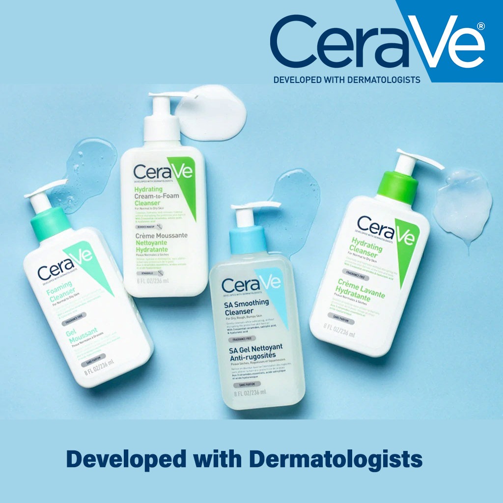 CeraVe Hydrating Fragrance Free Cleanser For Normal To Dry Skin 236ml - Easy Pharmacy LLC