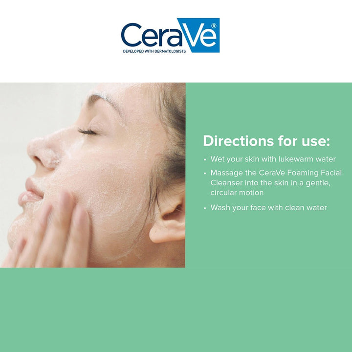 CeraVe Fragrance Free Foaming Cleanser For Normal To Oily Skin 473ml - Easy Pharmacy LLC