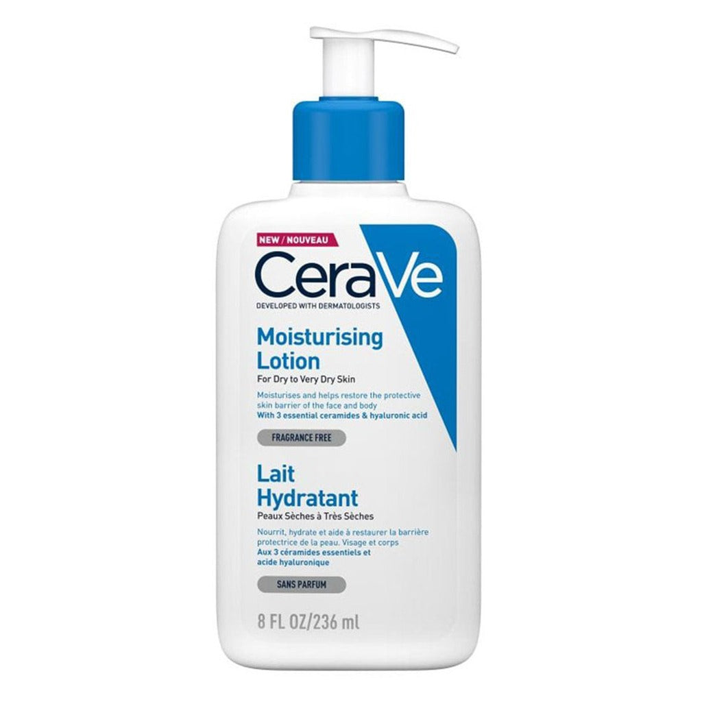 CeraVe Fragrance Free Moisturising Lotion For Dry To Very Dry Skin 236ml - Easy Pharmacy LLC