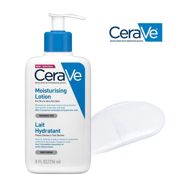 CeraVe Fragrance Free Moisturising Lotion For Dry To Very Dry Skin 236ml - Easy Pharmacy LLC
