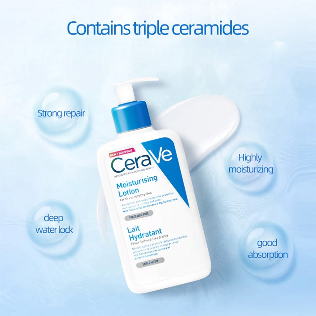 CeraVe Fragrance Free Moisturising Lotion For Dry To Very Dry Skin 473ml - Easy Pharmacy LLC