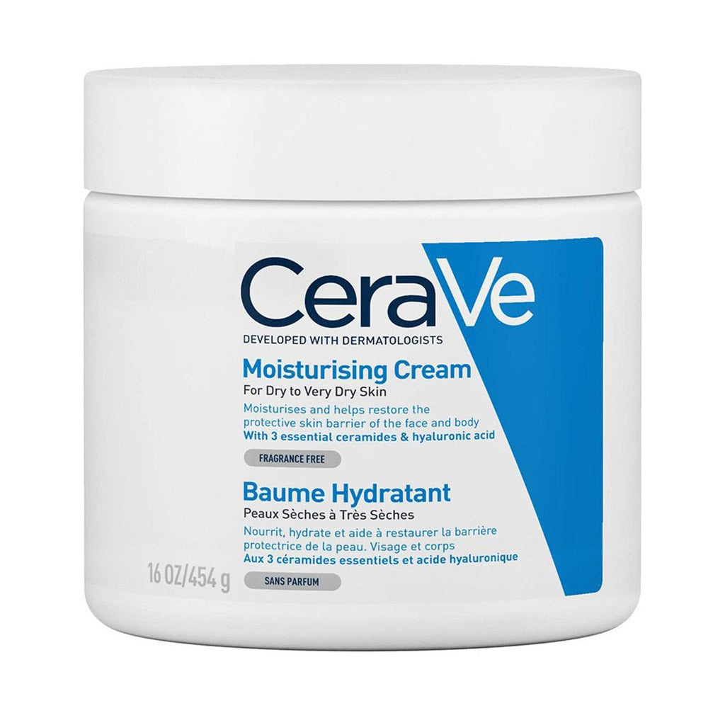 CeraVe Fragrance Free Moisturising Cream For Dry To Very Dry Skin 454g - Easy Pharmacy LLC