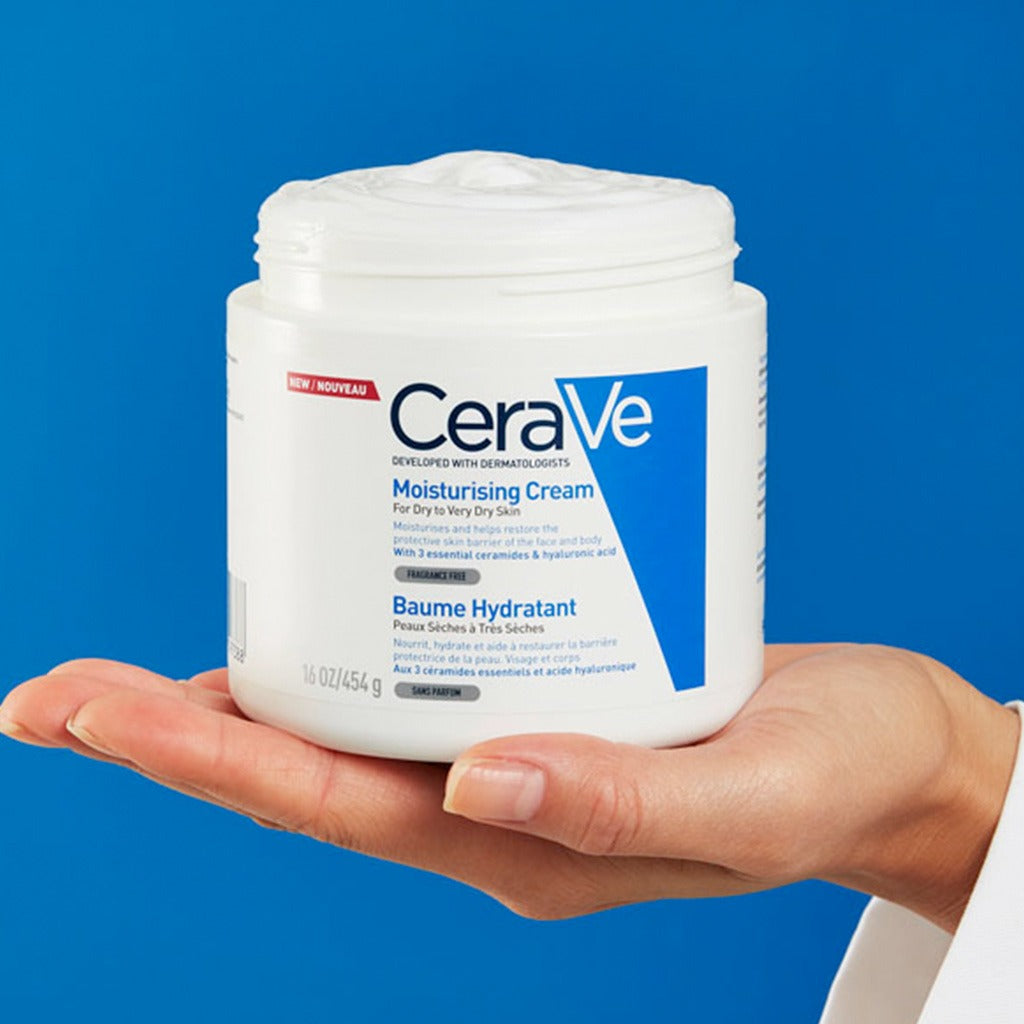 CeraVe Fragrance Free Moisturising Cream For Dry To Very Dry Skin 454g - Easy Pharmacy LLC