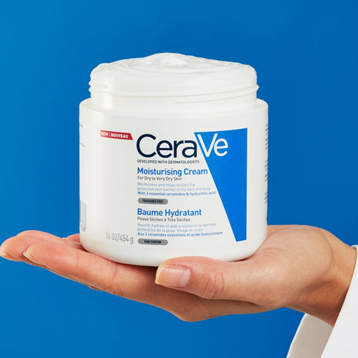 CeraVe Fragrance Free Moisturising Cream For Dry To Very Dry Skin 454g - Easy Pharmacy LLC