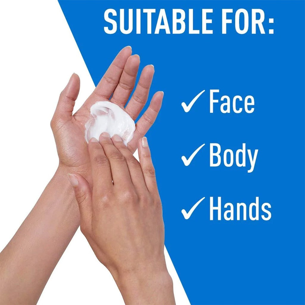 CeraVe Fragrance Free Moisturising Cream For Dry To Very Dry Skin 454g - Easy Pharmacy LLC
