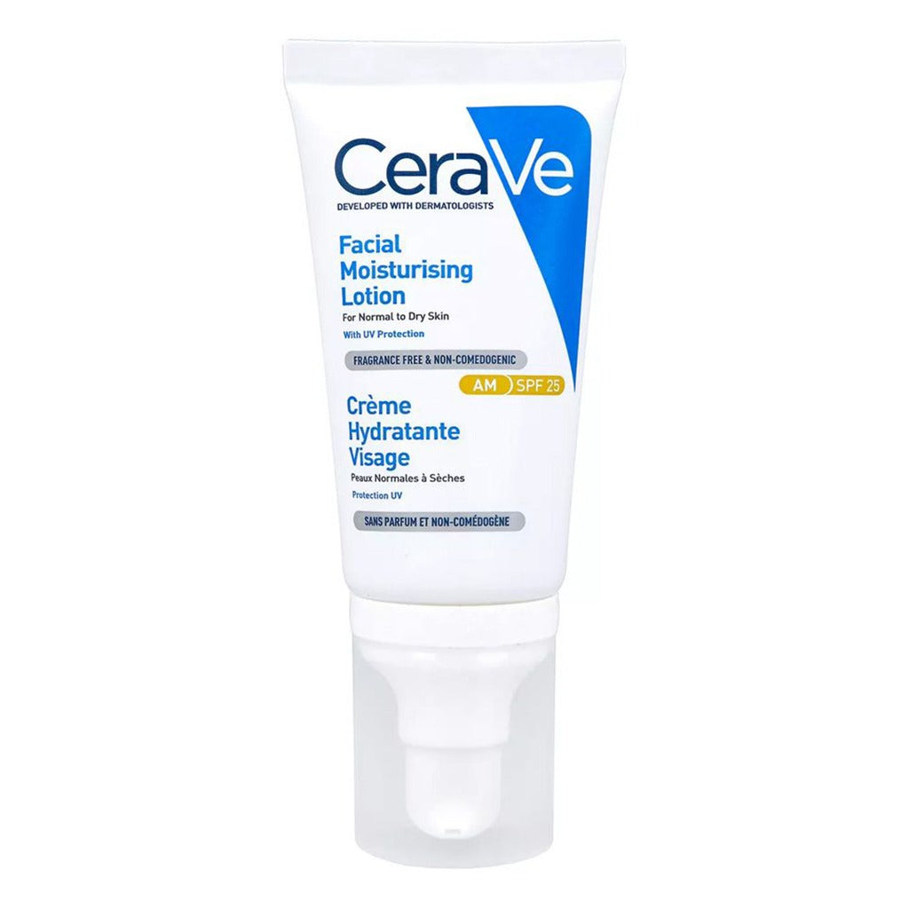 CeraVe Facial Moisturising SPF 25 AM Lotion For Normal To Dry Skin 52ml - Easy Pharmacy LLC