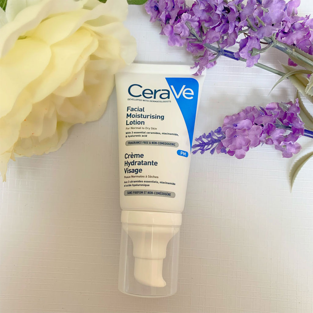 CeraVe Facial Moisturising PM Lotion For Normal To Dry Skin 52ml - Easy Pharmacy LLC