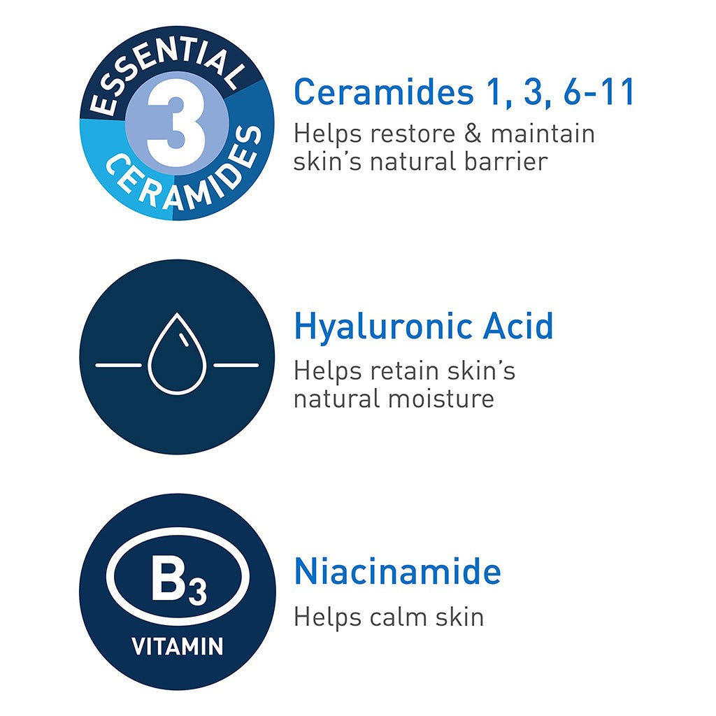 CeraVe Facial Moisturising PM Lotion For Normal To Dry Skin 52ml - Easy Pharmacy LLC