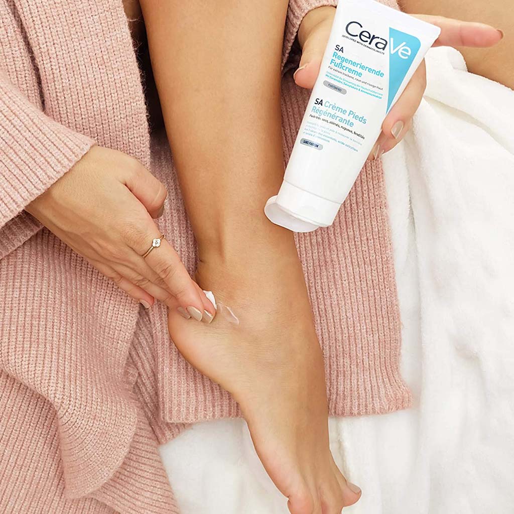 CeraVe SA Renewing Foot Cream With Salicylic Acid For Dry, Rough, Bumpy Skin 88ml - Easy Pharmacy LLC