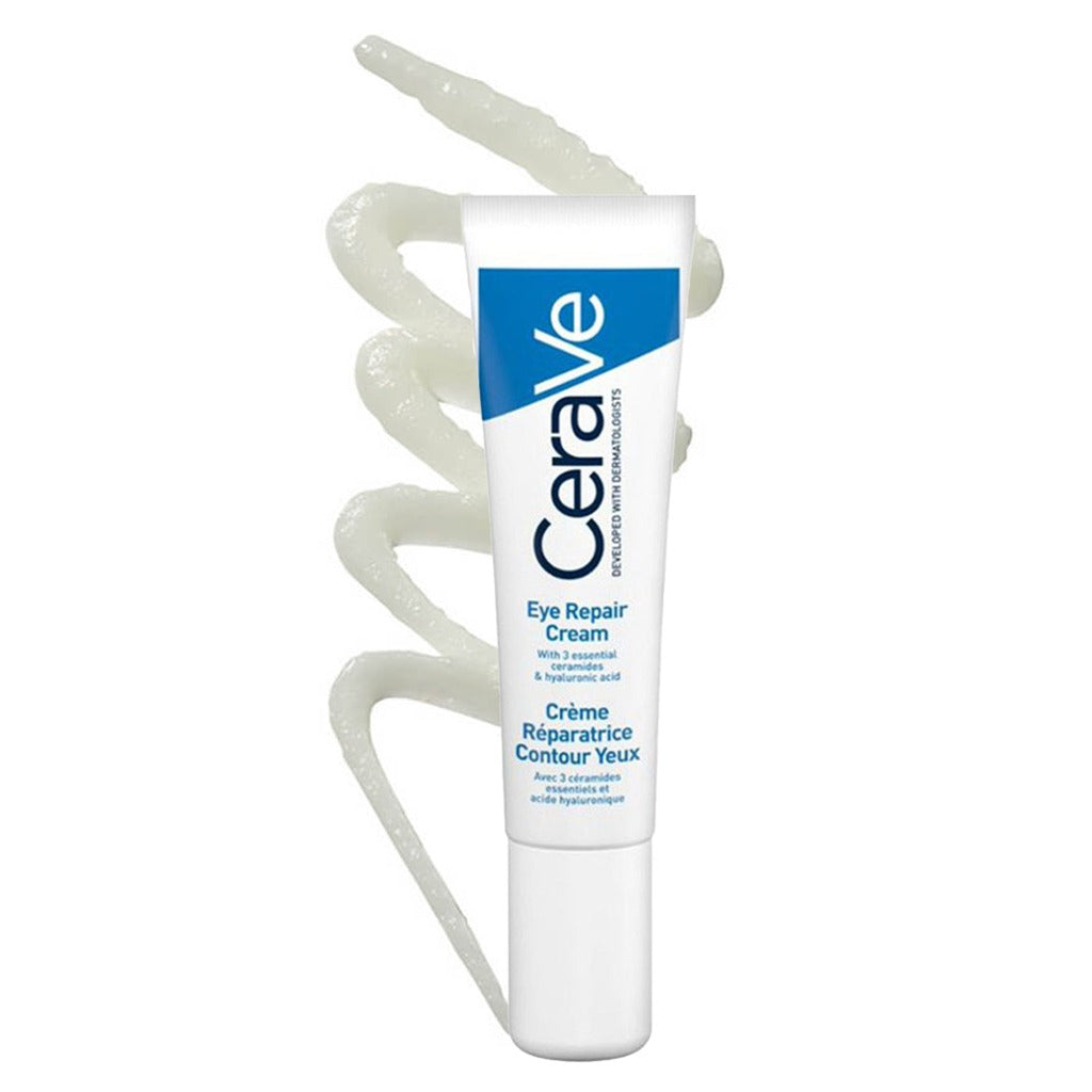CeraVe Eye Repair Cream With Hyaluronic Acid For Dark Circles & Puffiness 14ml - Easy Pharmacy LLC