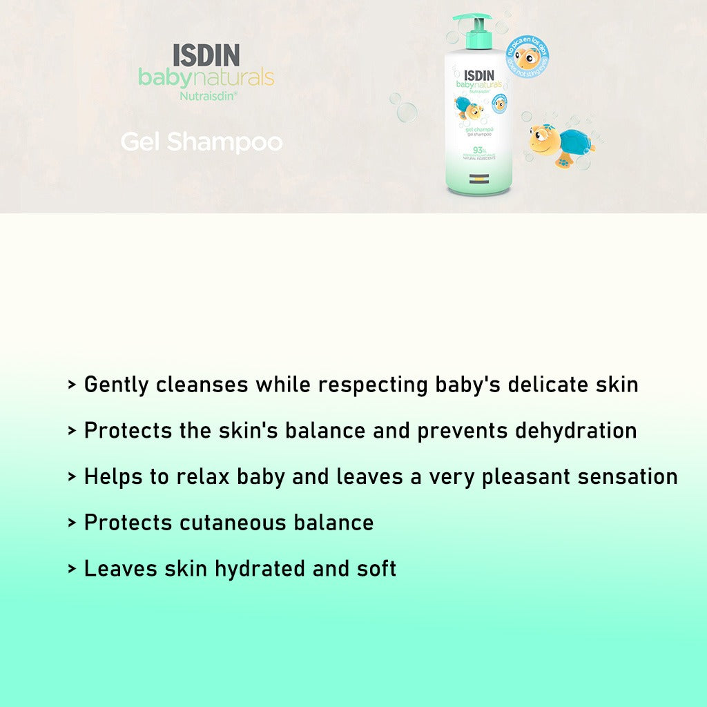 Isdin Baby Naturals Mild Gel Shampoo 200 mL - Easy Pharmacy LLC