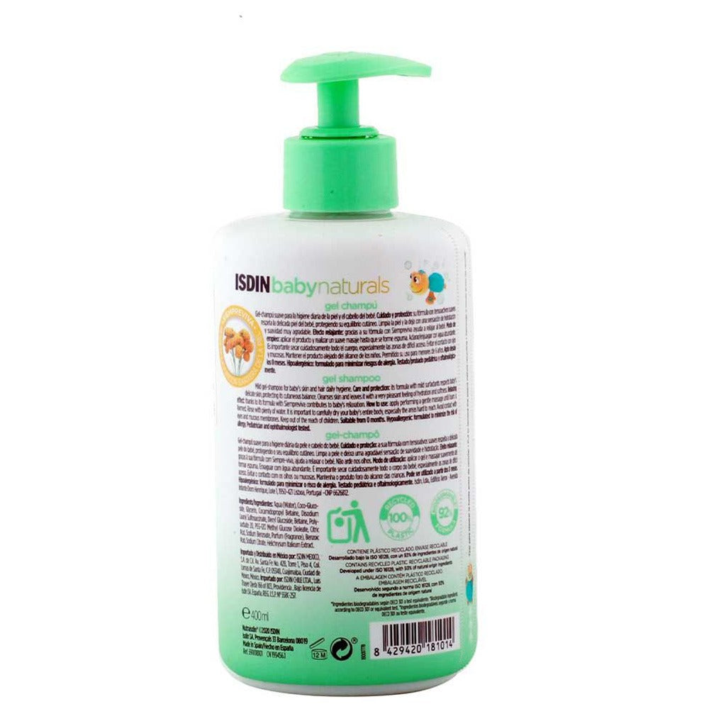 Isdin Baby Naturals Mild Gel Shampoo 400 mL - Easy Pharmacy LLC
