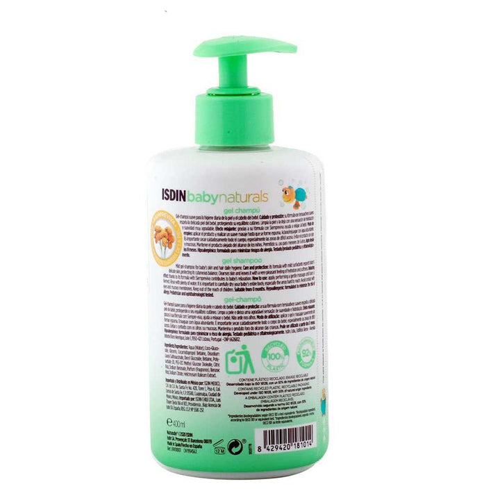 Isdin Baby Naturals Mild Gel Shampoo 400 mL - Easy Pharmacy LLC