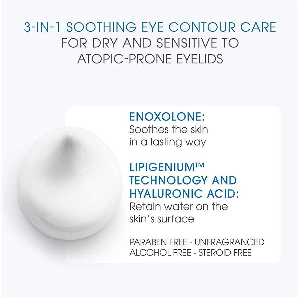 Bioderma Atoderm Intensive Eye 3 In 1 Anti-Irritation Care 100 mL - Easy Pharmacy LLC