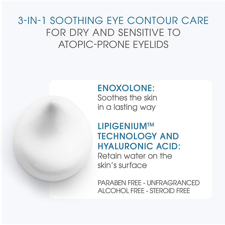 Bioderma Atoderm Intensive Eye 3 In 1 Anti-Irritation Care 100 mL - Easy Pharmacy LLC