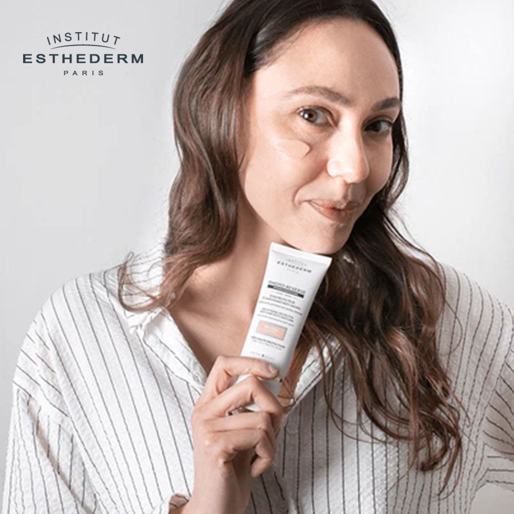 Institut Esthederm Photo Reverse Hyperpigmentations Brightening Sun Protective Anti-dark Spot Face Care Tinted Cream - Medium Beige 50ml - Easy Pharmacy LLC