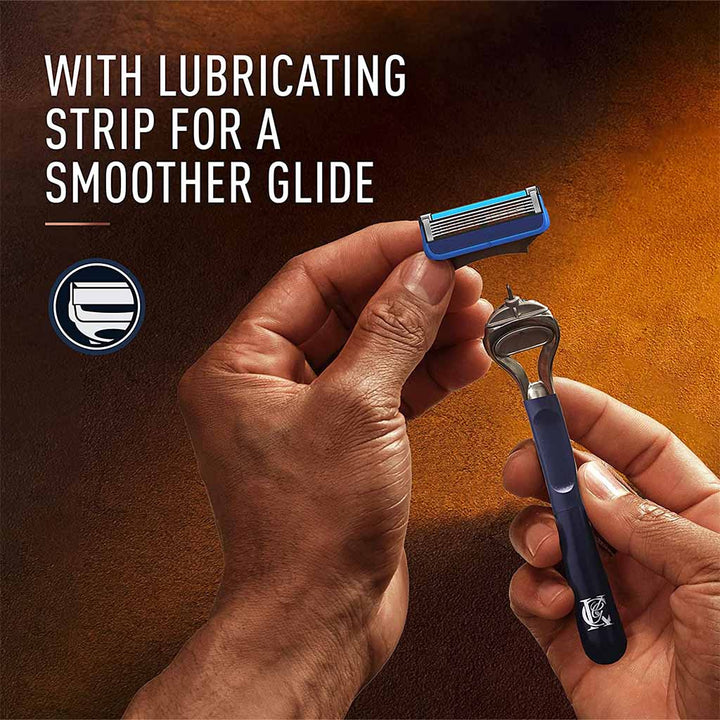 King C. Gillette Men’s Shave & Edging Razor With 5 Built In Premium Blades & Precision Trimmer, Pack of 1's - Easy Pharmacy LLC