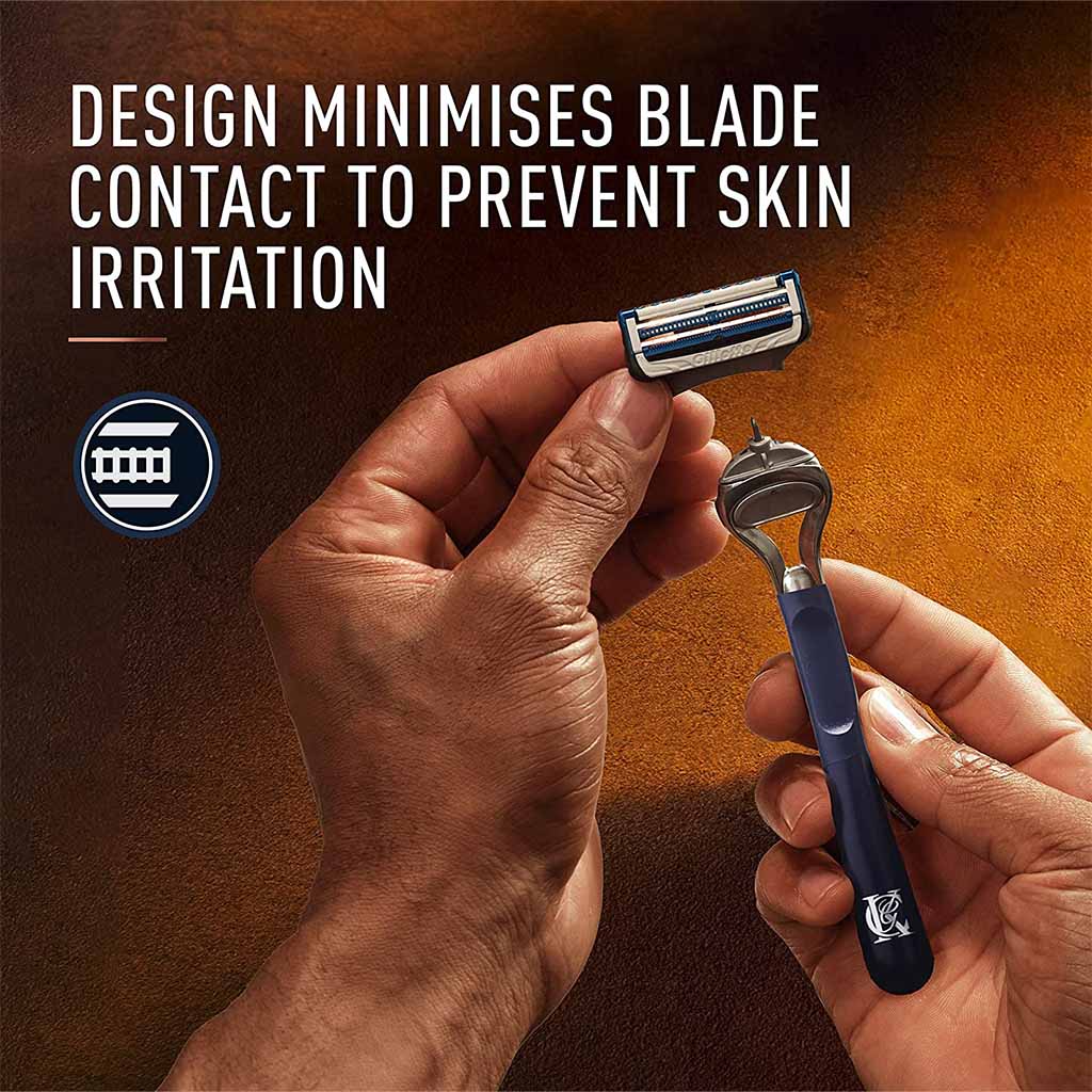 King C. Gillette Men’s Neck Shaving Razor Blade Refills, Pack of 3's - Easy Pharmacy LLC