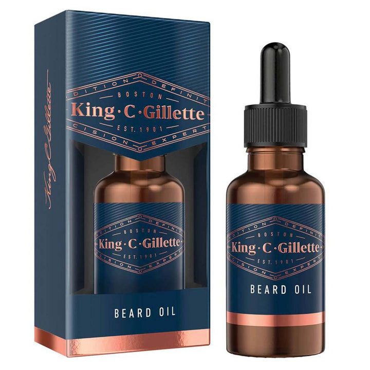 King C. Gillette Men’s Nourishing Beard Oil With Plant Based Oils 30ml - Easy Pharmacy LLC