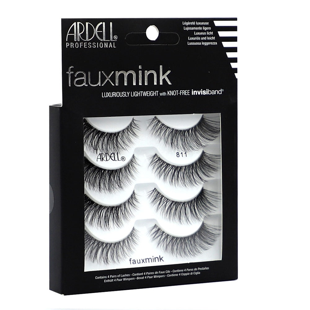 Ardell Fauxmink 811 False Eyelash Pair 4's 67410 - Easy Pharmacy LLC
