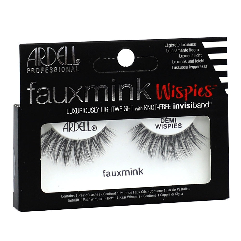 Ardell Fauxmink Demi Wispies False Eyelash Pair 1's 66763 - Easy Pharmacy LLC