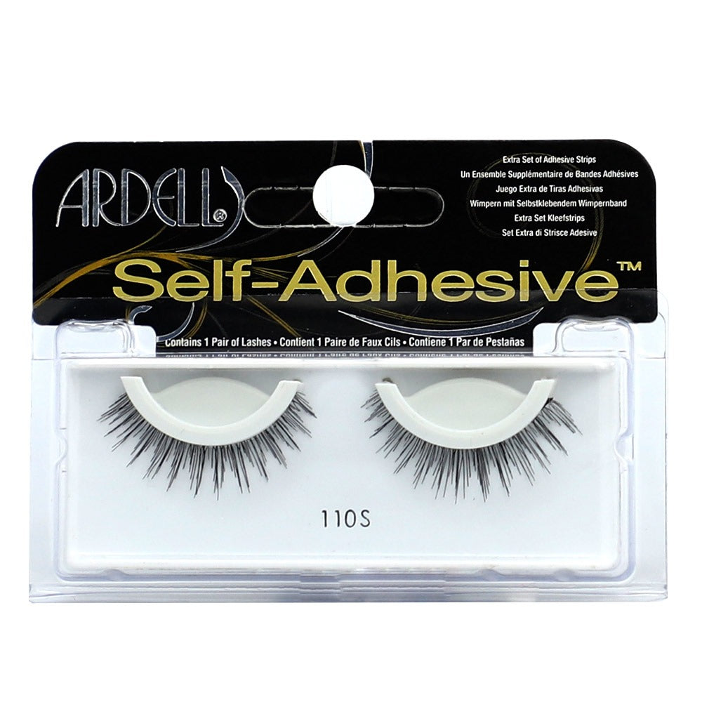 Ardell Self-Adhesive 110S False Eyelash Pair 1's Black 65110 - Easy Pharmacy LLC