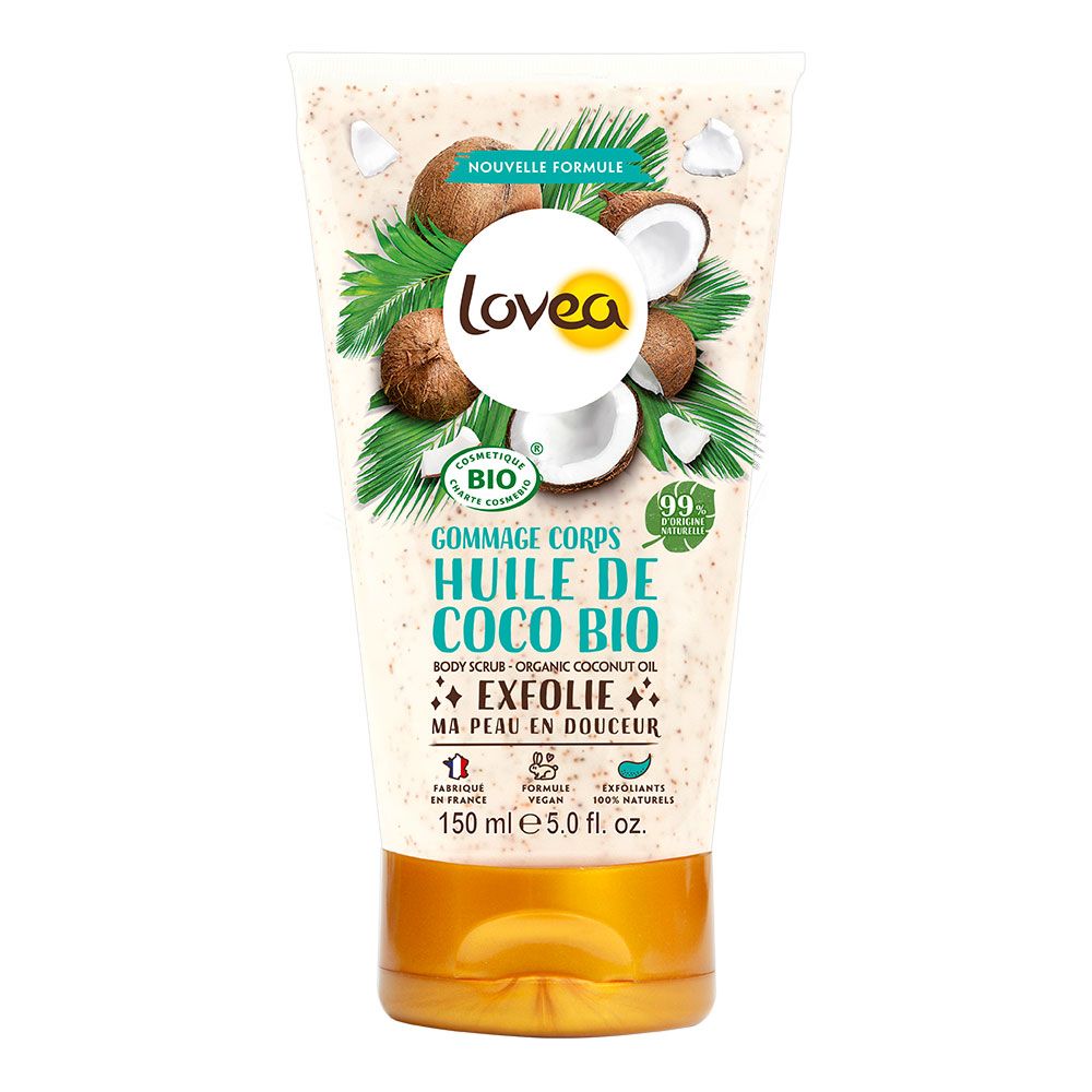Lovea Huile De Coco Bio Body Scrub 150 mL - Easy Pharmacy LLC
