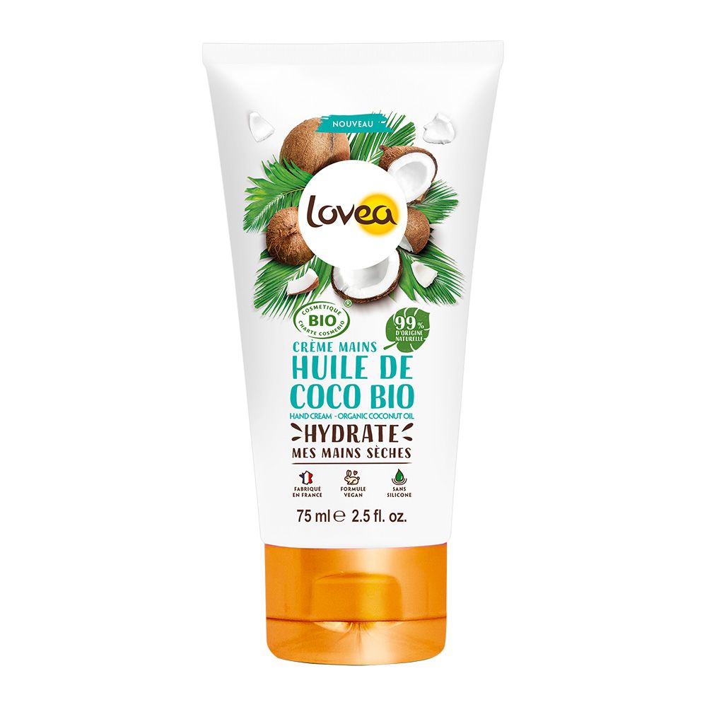 Lovea Huile De Coco Bio Hand Cream 75 mL - Easy Pharmacy LLC