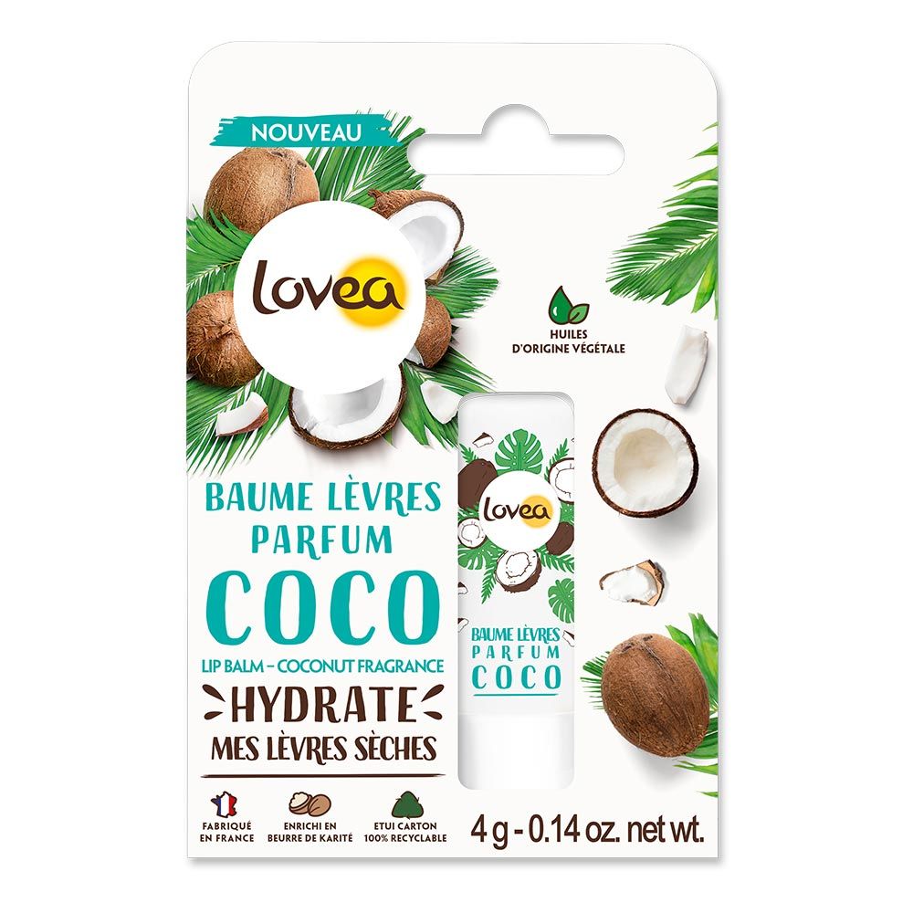 Lovea Coco Fragrance Lip Balm 4g - Easy Pharmacy LLC