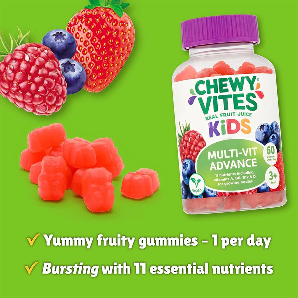 Chewy Vites Kids Multivitamin Advance Gummies 60's - Easy Pharmacy LLC