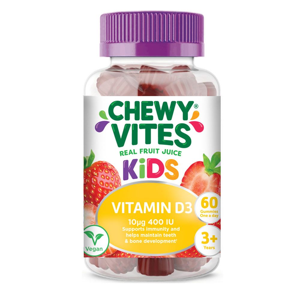 Chewy Vites Kids Vitamin D3 400 IU Gummies 60's - Easy Pharmacy LLC