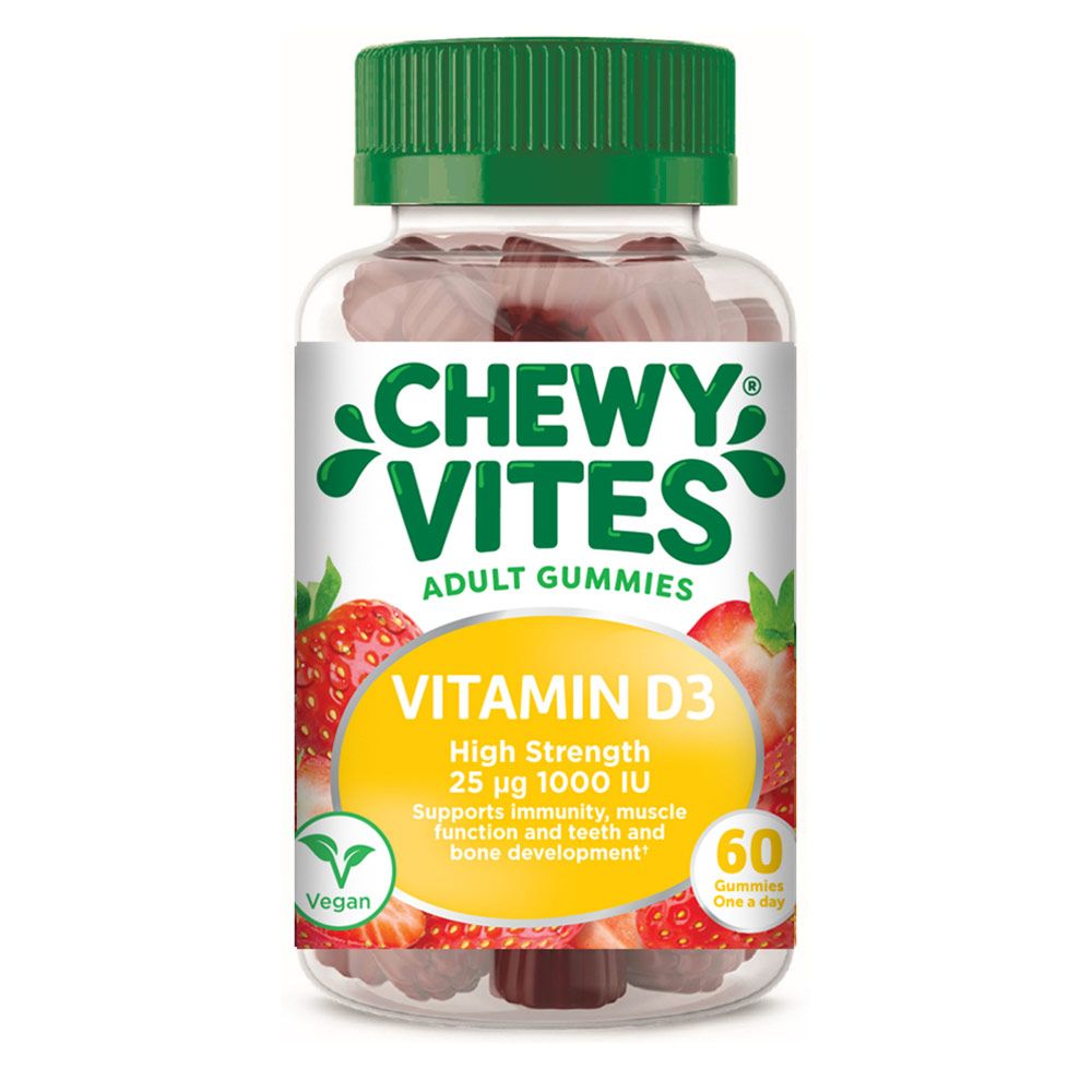 Chewy Vites Adults Vitamin D3 1000 IU Extra Strength Gummies - Easy Pharmacy LLC