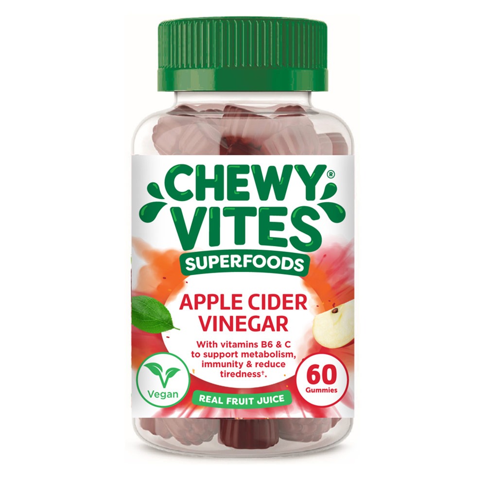Chewy Vites Superfoods Apple Cider Vinegar Gummies 60's - Easy Pharmacy LLC