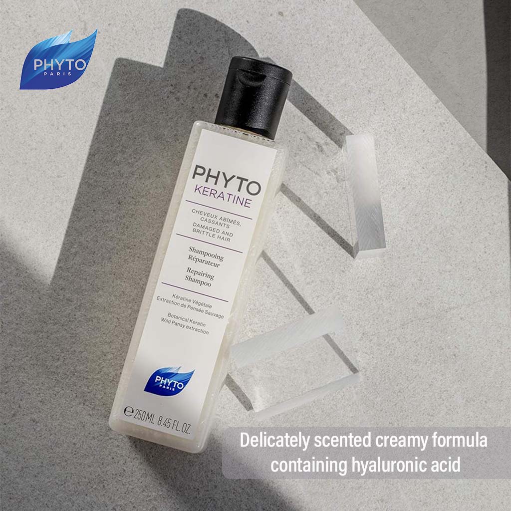 Phyto Phytokeratine Repairing Shampoo For Damaged & Brittle Hair 250ml - Easy Pharmacy LLC