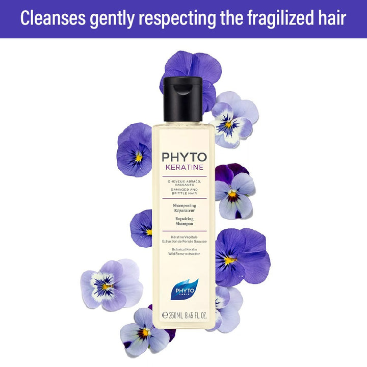 Phyto Phytokeratine Repairing Shampoo For Damaged & Brittle Hair 250ml - Easy Pharmacy LLC