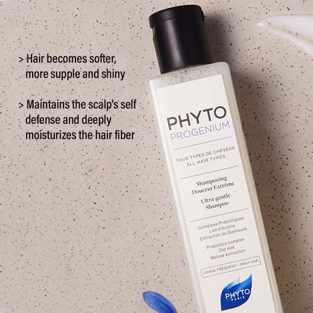 Phyto Phytoprogenium Ultra-Gentle Shampoo For All Hair Types 250ml - Easy Pharmacy LLC